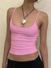 Solva Women's Color Slim Fit Camisole