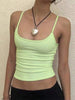 Solva Women's Color Slim Fit Camisole