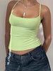 Solva Women's Color Slim Fit Camisole