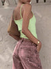 Solva Women's Color Slim Fit Camisole