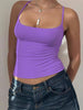 Solva Women's Color Slim Fit Camisole