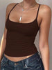 Solva Women's Color Slim Fit Camisole