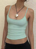 Solva Women's Color Slim Fit Camisole