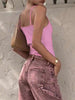 Solva Women's Color Slim Fit Camisole