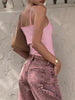 Solva Women's Color Slim Fit Camisole