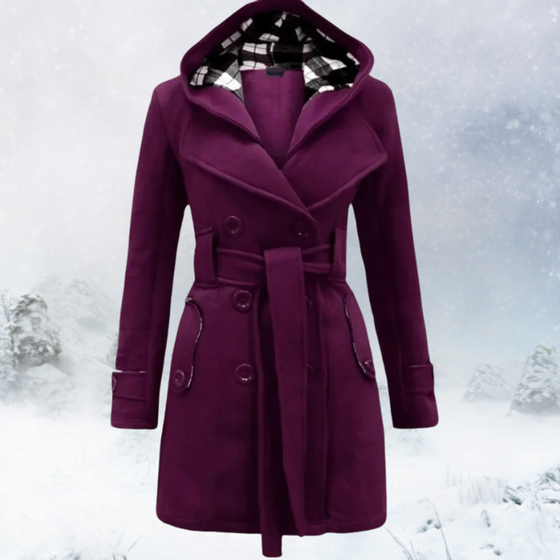 Nilsa - double-breasted fleece jacket