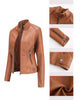 Milena™ - Elegant leather jacket