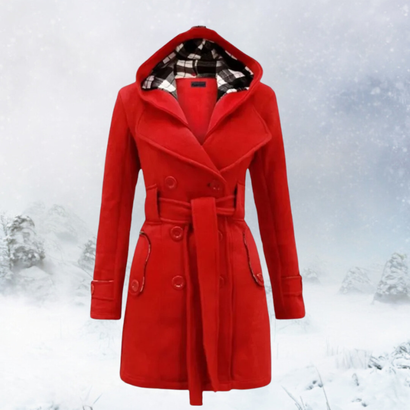 Nilsa - double-breasted fleece jacket